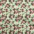 thumbnail image 1 of oneOone Silk Tabby Mint Fabric Floral Sewing Fabric By The Yard Printed Diy Clothing Sewing Supplies 42 Inch Wide, 1 of 4