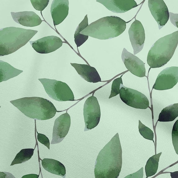 oneOone Silk Tabby Mint Green Fabric Ocean Underwater Life Sewing Craft Projects Fabric Prints By Yard 42 Inch Wide