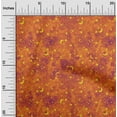 thumbnail image 1 of oneOone Silk Tabby Orange Fabric Batik Sewing Material Printed Fabric By The Yards 42 Inches Wide, 1 of 4