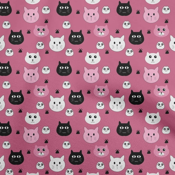 oneOone Silk Tabby Orange Fabric Fox Sewing Craft Projects Fabric Prints By Yard 42 Inch Wide