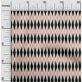 thumbnail image 1 of oneOone Silk Tabby Peach Fabric Argyle Check Quilting Supplies Print Sewing Fabric By The Yard 42 Inch Wide, 1 of 4