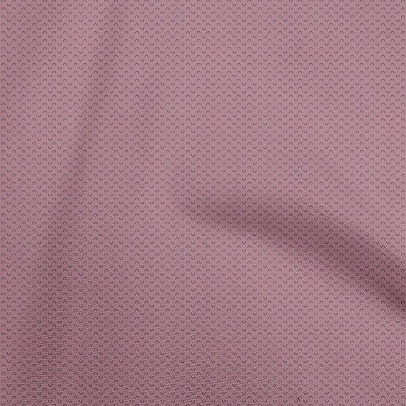 oneOone Silk Tabby Pink Fabric Geometric Sewing Material Print Fabric By The Yard 42 Inch Wide