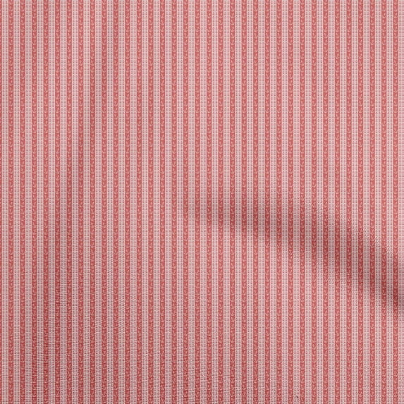 oneOone Silk Tabby Pink Fabric Nautical Sewing Material Print Fabric By The Yard 42 Inch Wide