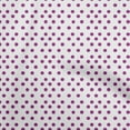 thumbnail image 1 of oneOone Silk Tabby Purple Fabric Dots Craft Projects Decor Fabric Printed By The Yard 42 Inch Wide, 1 of 6