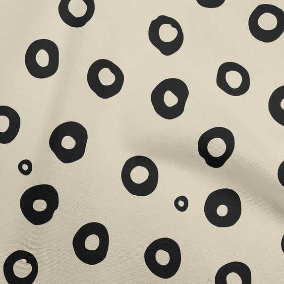 oneOone Silk Tabby Tan Fabric Polka Diy Clothing Quilting Fabric Print Fabric By Yard 42 Inch Wide-NX
