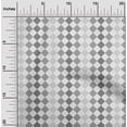 thumbnail image 1 of oneOone Silk Tabby White Fabric Argyle Check Fabric For Sewing Printed Craft Fabric By The Yard 42 Inch Wide, 1 of 4