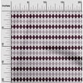 thumbnail image 1 of oneOone Silk Tabby Wine Fabric Argyle Check Sewing Material Print Fabric By The Yard 42 Inch Wide, 1 of 4