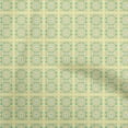 thumbnail image 1 of oneOone Silk Tabby Yellow Fabric Arabic Moroccan Fabric For Sewing Printed Craft Fabric By The Yard 42 Inch Wide, 1 of 5