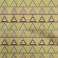 thumbnail image 1 of oneOone Silk Tabby Yellow Fabric Geometric Sewing Craft Projects Fabric Prints By Yard 42 Inch Wide, 1 of 4