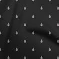 thumbnail image 1 of oneOone Velvet Black Fabric Block Sewing Material Print Fabric By The Yard 58 Inch Wide, 1 of 4