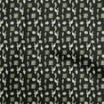 thumbnail image 1 of oneOone Velvet Black Fabric Cactus Craft Projects Decor Fabric Printed By The Yard 58 Inch Wide, 1 of 5