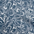 thumbnail image 1 of oneOone Velvet Blue Fabric Abstract Marble Sewing Craft Projects Fabric Prints By Yard 58 Inch Wide, 1 of 7