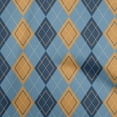 thumbnail image 1 of oneOone Velvet Brown Fabric Argyle Sewing Fabric By The Yard Printed Diy Clothing Sewing Supplies 58 Inch Wide, 1 of 4