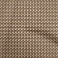 thumbnail image 1 of oneOone Velvet Brown Fabric Geometric Dress Material Fabric Print Fabric By The Yard 58 Inch Wide, 1 of 5