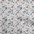 thumbnail image 1 of oneOone Velvet Brown Fabric Tropical Sewing Fabric By The Yard Printed Diy Clothing Sewing Supplies 58 Inch Wide, 1 of 4