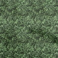 thumbnail image 1 of oneOone Velvet Dark Green Fabric Jacobean Leaf Sewing Material Print Fabric By The Yard 58 Inch Wide, 1 of 4