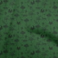 thumbnail image 1 of oneOone Velvet Dark Green Fabric Tropical Leaf Craft Projects Decor Fabric Printed By The Yard 58 Inch Wide, 1 of 1