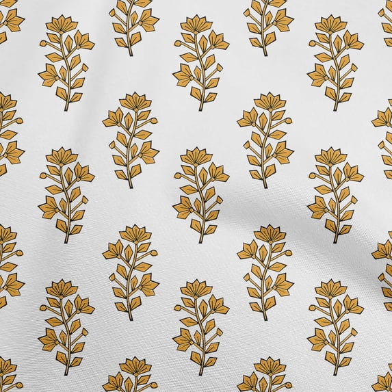 oneOone Velvet Dark Mustard Fabric Block Sewing Craft Projects Fabric Prints By Yard 58 Inch Wide-BF