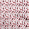 thumbnail image 1 of oneOone Velvet Dark Peach Fabric Horse Craft Projects Decor Fabric Printed By The Yard 58 Inch Wide-B8, 1 of 7
