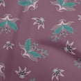 thumbnail image 1 of oneOone Velvet Dark Teal Green Fabric Floral Dress Material Fabric Print Fabric By The Yard 58 Inch Wide-8436, 1 of 4