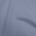 thumbnail image 1 of oneOone Velvet Dusty Blue Fabric Polka Sewing Fabric By The Yard Printed Diy Clothing Sewing Supplies 58 Inch Wide, 1 of 7