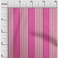 thumbnail image 1 of oneOone Velvet Fuschia Pink Fabric Stripes Fabric For Sewing Printed Craft Fabric By The Yard 58 Inch Wide, 1 of 1