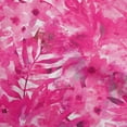 thumbnail image 1 of oneOone Velvet Fuschia Pink Fabric Tropical Abstract Craft Projects Decor Fabric Printed By The Yard 58 Inch Wide, 1 of 4