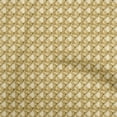 thumbnail image 1 of oneOone Velvet Gamboge Yellow Fabric Check Dress Material Fabric Print Fabric By The Yard 58 Inch Wide, 1 of 4