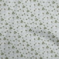thumbnail image 1 of oneOone Velvet Gray Fabric Watercolor Floral Fabric For Sewing Printed Craft Fabric By The Yard 58 Inch Wide, 1 of 5
