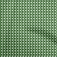 thumbnail image 1 of oneOone Velvet Green Fabric Geometric Sewing Craft Projects Fabric Prints By Yard 58 Inch Wide, 1 of 5