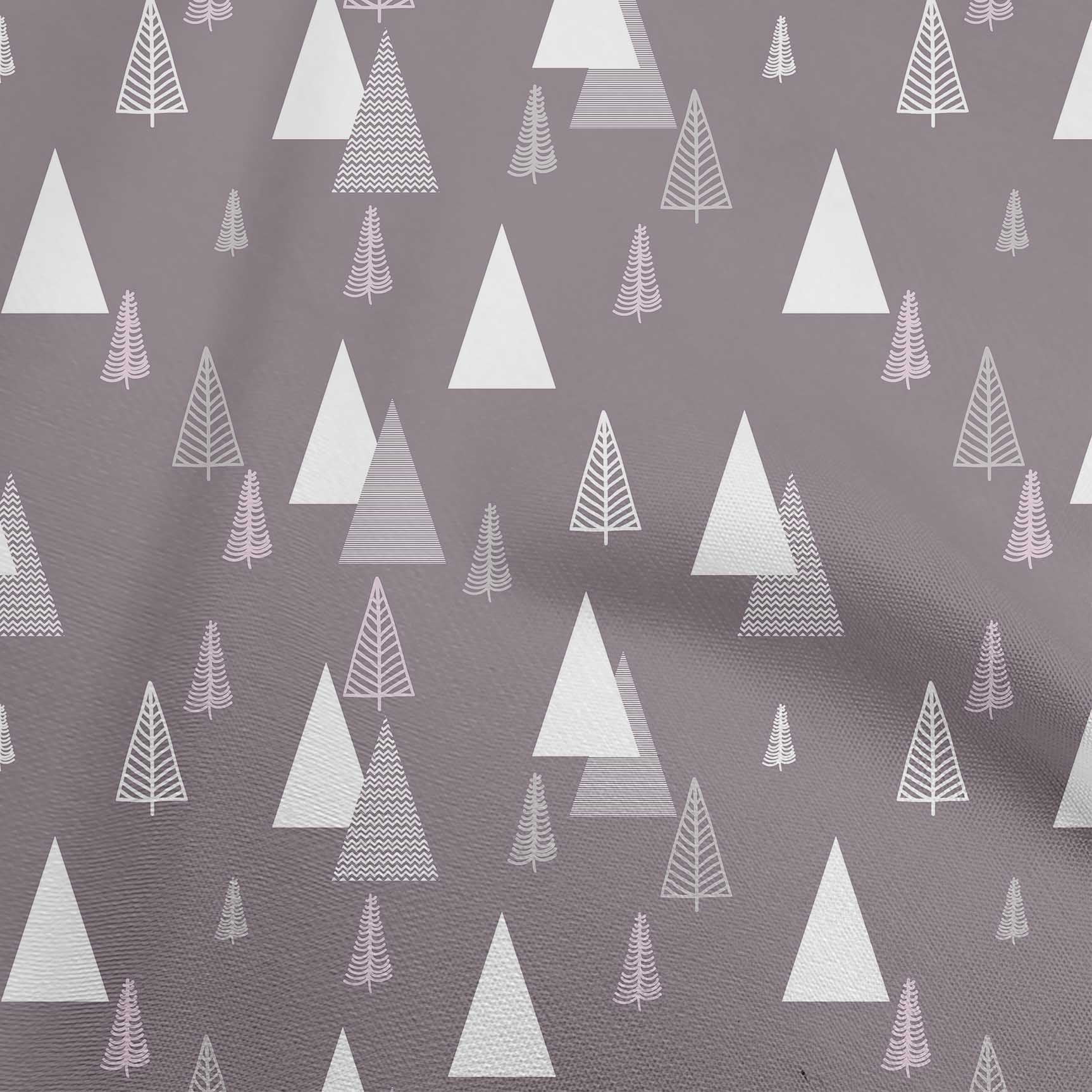oneOone Velvet Lavender Fabric Christmas Tree Sewing Craft Projects Fabric Prints By Yard 58 Inch Wide