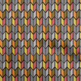thumbnail image 1 of oneOone Velvet Light Gray Fabric Geometric Sewing Craft Projects Fabric Prints By Yard 58 Inch Wide, 1 of 4