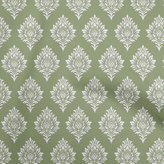 oneOone Velvet Light Green Fabric Block Sewing Craft Projects Fabric Prints By Yard 58 Inch Wide-JU