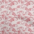 thumbnail image 1 of oneOone Velvet Light Pink Fabric Asian Paisley Craft Projects Decor Fabric Printed By The Yard 58 Inch Wide, 1 of 4
