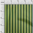thumbnail image 1 of oneOone Velvet Lime Green Fabric Striped Dress Material Fabric Print Fabric By The Yard 58 Inch Wide, 1 of 5