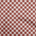 thumbnail image 1 of oneOone Velvet Maroon Fabric Gingham Check Sewing Craft Projects Fabric Prints By Yard 58 Inch Wide, 1 of 4