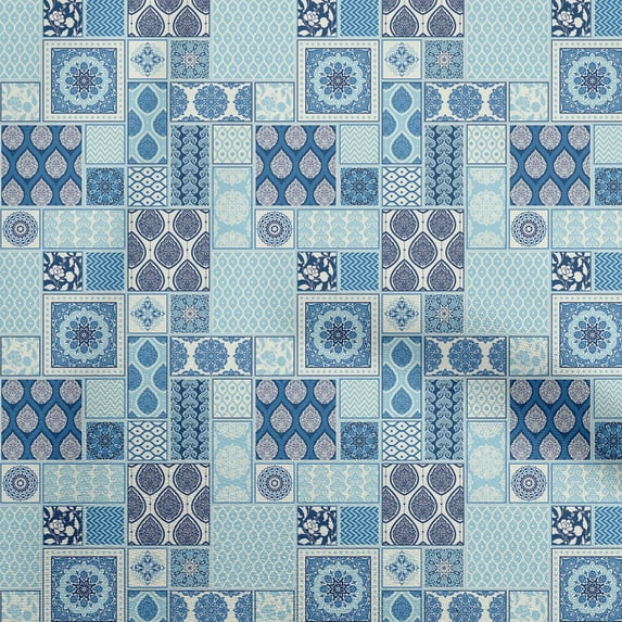 oneOone Velvet Navy Blue Fabric Patchwork Sewing Fabric By The Yard Printed Diy Clothing Sewing Supplies 58 Inch Wide-VU