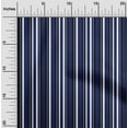 thumbnail image 1 of oneOone Velvet Royal Blue Fabric Stripes Fabric For Sewing Printed Craft Fabric By The Yard 58 Inch Wide, 1 of 5