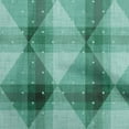 thumbnail image 1 of oneOone Velvet Sea Green Fabric Check Argyle Dot Craft Projects Decor Fabric Printed By The Yard 58 Inch Wide, 1 of 5