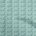 thumbnail image 1 of oneOone Velvet Sea Green Fabric Christmas Snow Flakes Quilting Supplies Print Sewing Fabric By The Yard 58 Inch Wide, 1 of 4