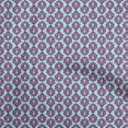 thumbnail image 1 of oneOone Viscose Chiffon Arctic Blue Fabric Geometric Dress Material Fabric Print Fabric By The Yard 42 Inch Wide, 1 of 4