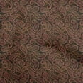 thumbnail image 1 of oneOone Viscose Chiffon Brown Fabric Paisleys Dress Material Fabric Print Fabric By The Yard 42 Inch Wide, 1 of 4