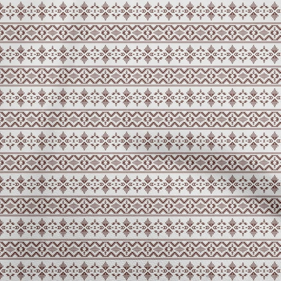oneOone Viscose Chiffon Brown Fabric Tribal Craft Projects Decor Fabric Printed By The Yard 42 Inch Wide