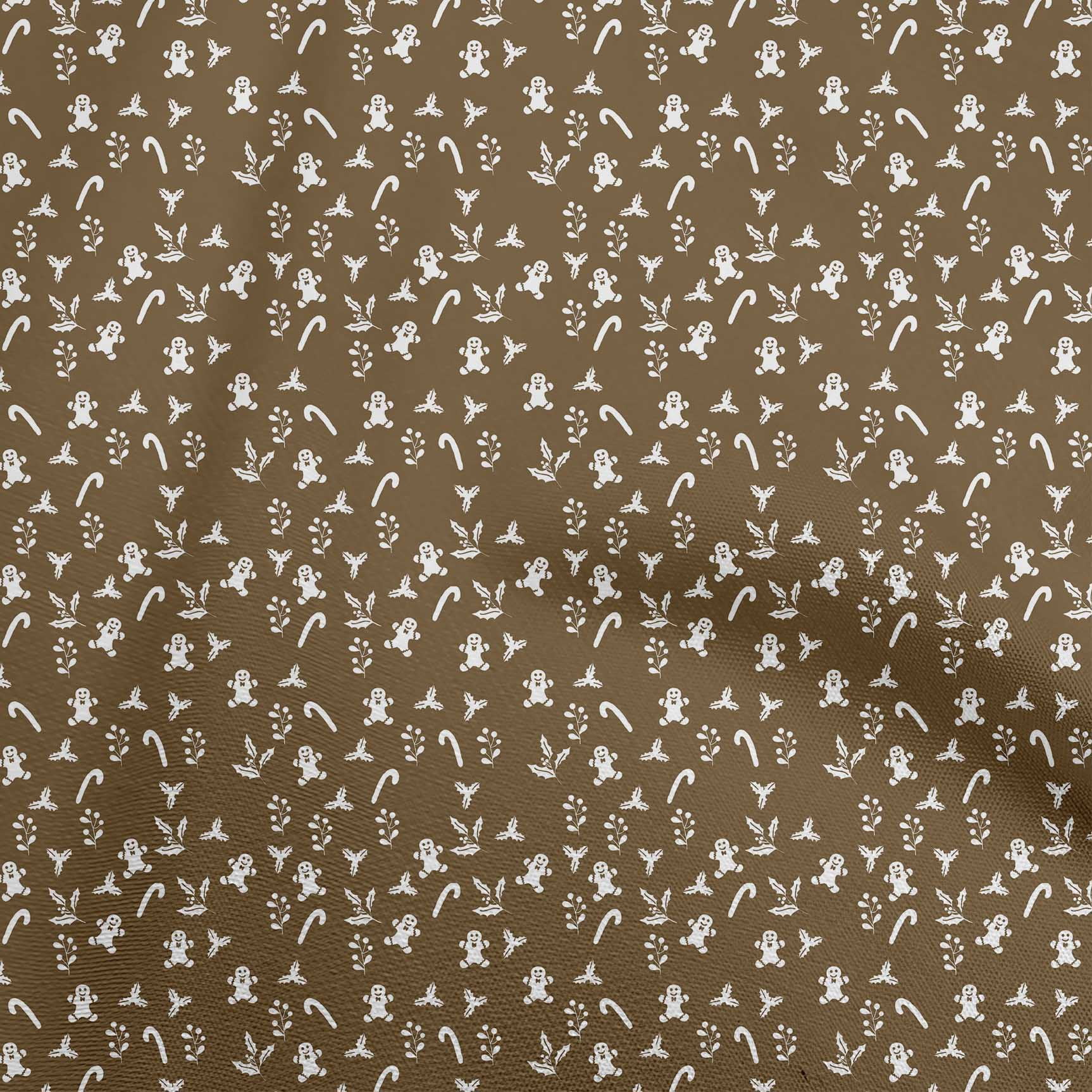 oneOone Viscose Chiffon Dark Olive Green Fabric Christmas Craft Projects Decor Fabric Printed By The Yard 42 Inch Wide