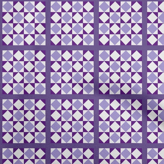 oneOone Viscose Chiffon Dark Purple Fabric Mosaic Sewing Craft Projects Fabric Prints By Yard 42 Inch Wide