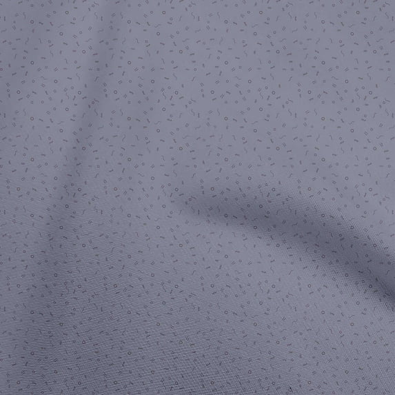 oneOone Viscose Chiffon Dusty Blue Fabric Abstract Diy Clothing Quilting Fabric Print Fabric By Yard 42 Inch Wide