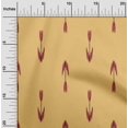 thumbnail image 1 of oneOone Viscose Chiffon Fabric Arrow Ikat Print Fabric BTY 42 Inch Wide, 1 of 4