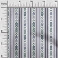 thumbnail image 1 of oneOone Viscose Chiffon Fabric Arrow & Stripe Geometric Print Sewing Fabric BTY 42 Inch Wide, 1 of 4