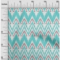thumbnail image 1 of oneOone Viscose Chiffon Fabric Chevron Ikat Decor Fabric Printed BTY 42 Inch Wide, 1 of 4