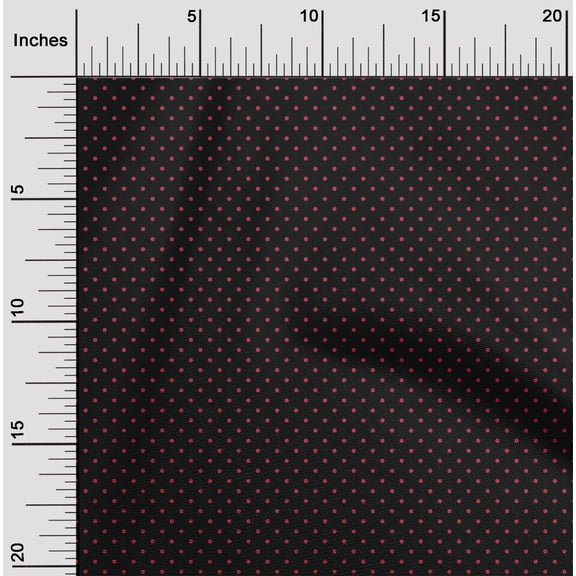 oneOone Viscose Chiffon Fabric Polka Dots Printed Craft Fabric BTY 42 Inch Wide
